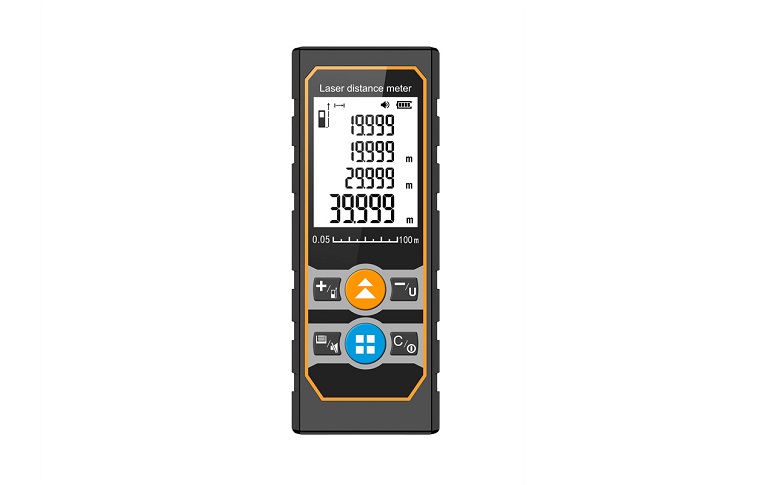 TE Series Laser distance meter that professionally measures the area of a house